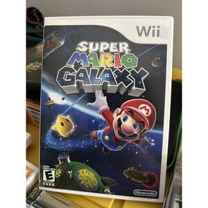 Super Mario Galaxy - COMPLETE- Nintendo Wii - FAST SHIPPING!